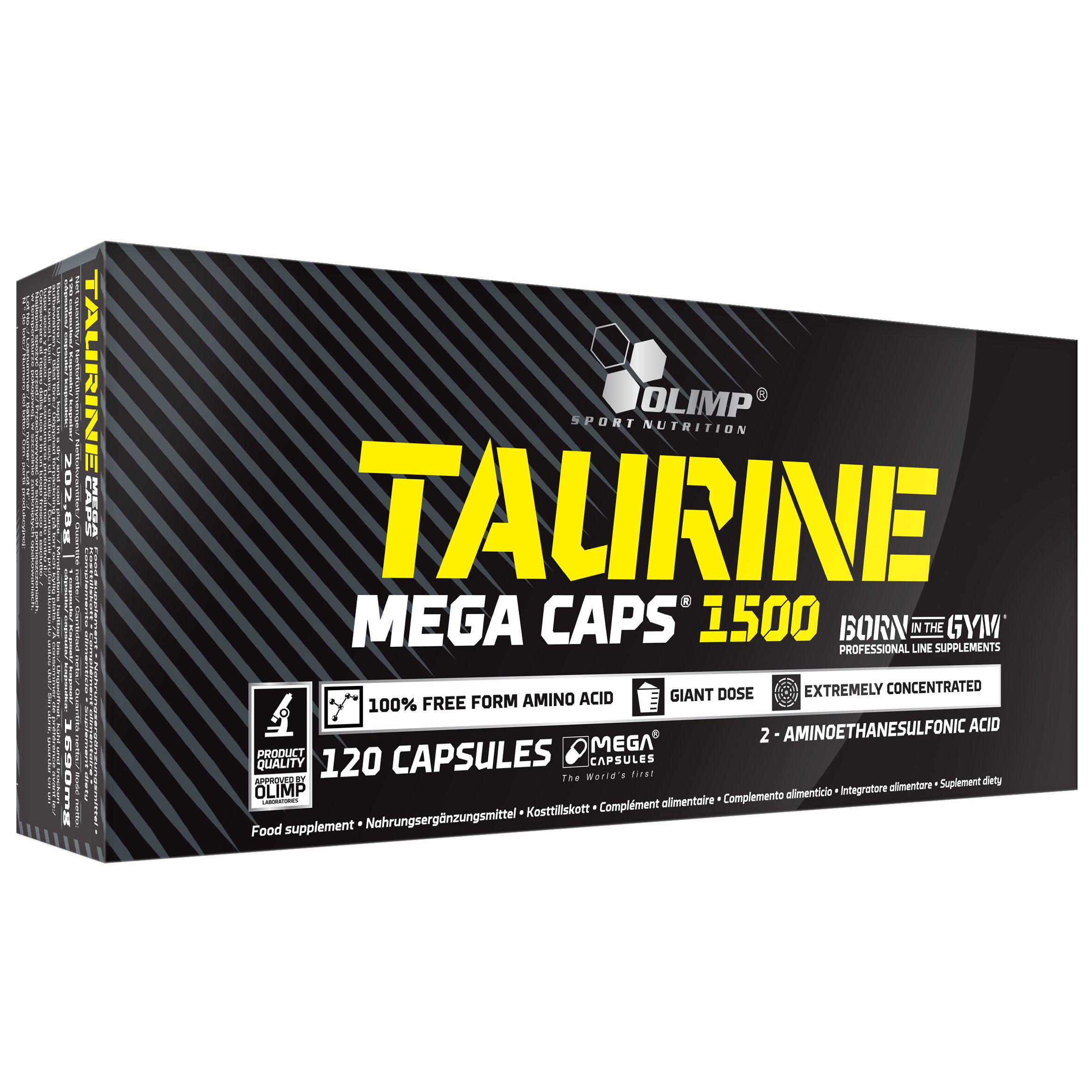 Таурин Olimp Taurine Mega 120 капсул (00000000927)