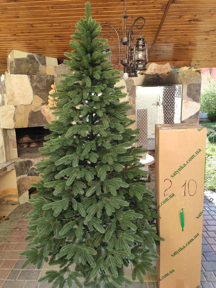 Искусственная елка литая Премиум с подставкой 2,10 м Зеленый (NYT15300) - фото 14 Искусственная елка литая Премиум с подставкой 2,10 м Зеленый (NYT15300) - фото 14