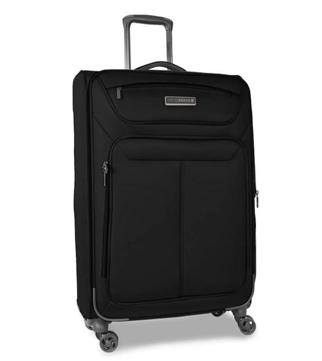 Чемодан Swissbrand Austria S Black (SWB_LEAUS001S)