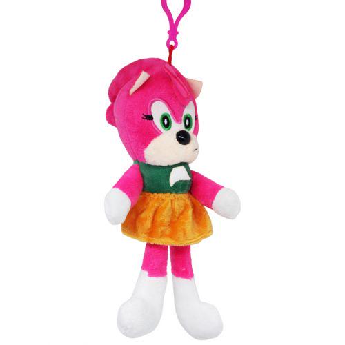 Мягкая игрушка-брелок Соник Эми Роуз Розовый (191846)