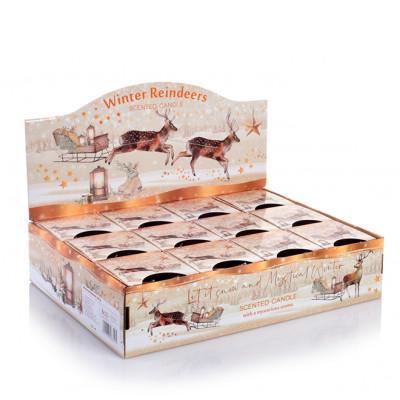 Свічка ароматична Winter Reindeers (28714) - фото 4