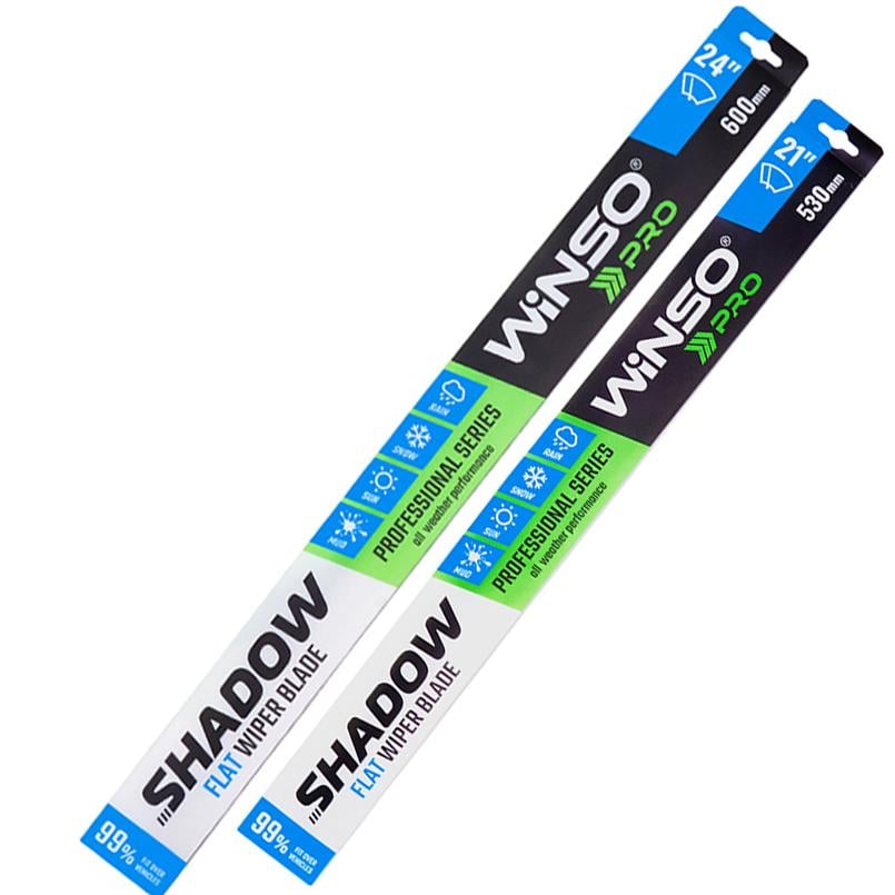 Комплект щеток стеклоочистителей бескаркасных Winso Pro Shadow для Mitsubishi ASX 2010-2023