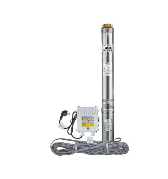 Насос скважинный центробежный Taifu 4STM 8/9+35M 1100 Вт с кабелем 35 м и пультом (TF3399) Насос скважинный центробежный Taifu 4STM 8/9+35M 1100 Вт с кабелем 35 м и пультом (TF3399)