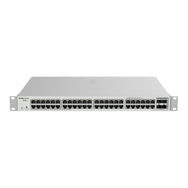 Коммутатор управляемый Ruijie Reyee RG-NBS3100-48GT4SFP-P-V2 48 портов