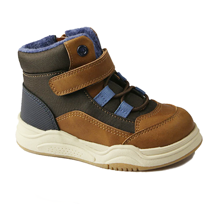 Ботинки демисезонные для мальчиков Apawwa GD47676/21 р. 21 Коричневый