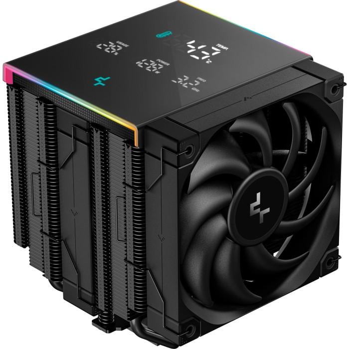 Кулер процессорный Deepcool AK620 Digital Pro 2x120 мм 500-1750 об/мин Digital ARGB Black (R-AK620-BKAPMN-G)