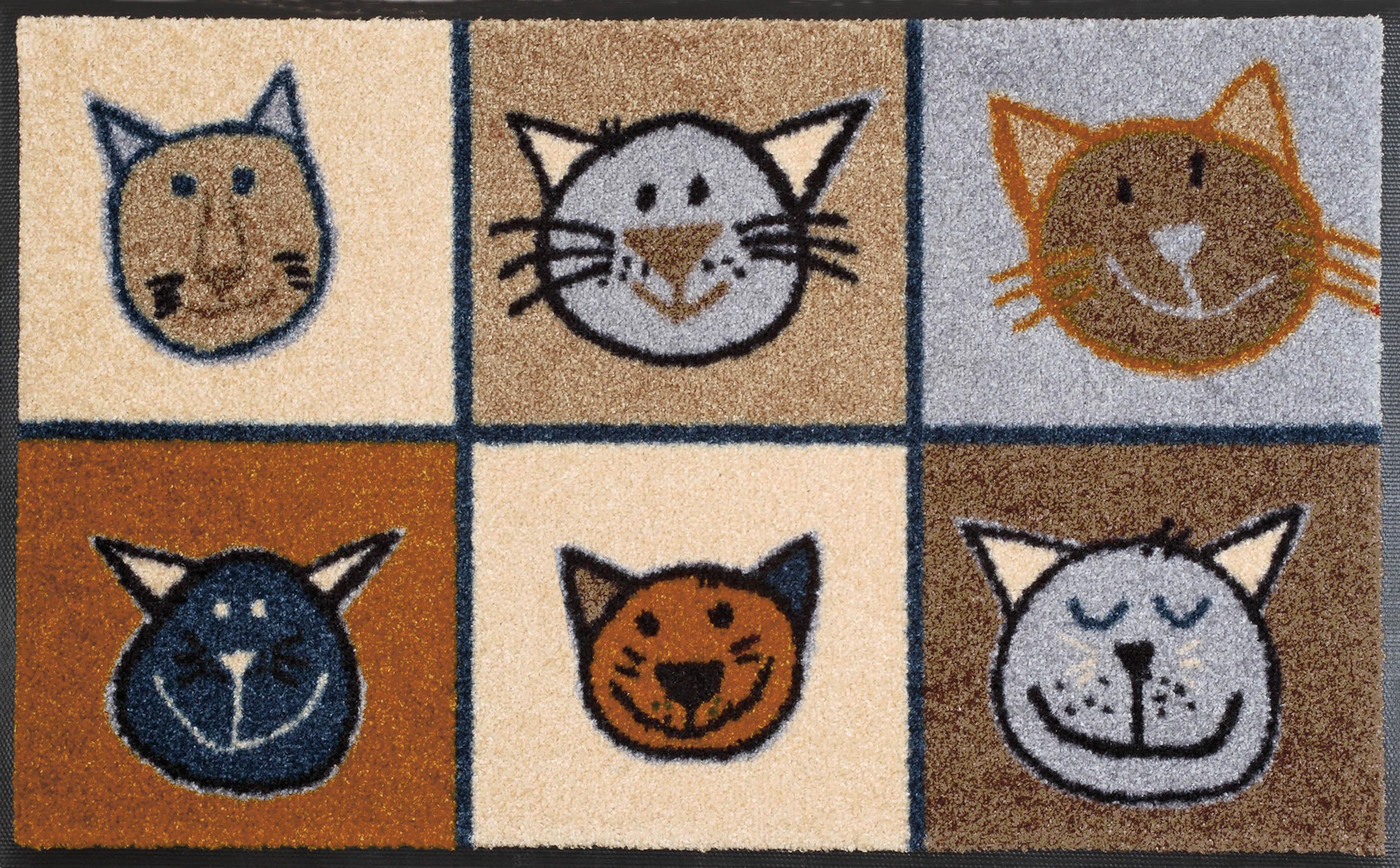 Брудозахисний килимок Kleen Tex Miau Miau 50x75 см (008217)