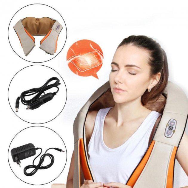 Массажер роликовый Massager of Neck Kneading - фото 3 Массажер роликовый Massager of Neck Kneading - фото 3
