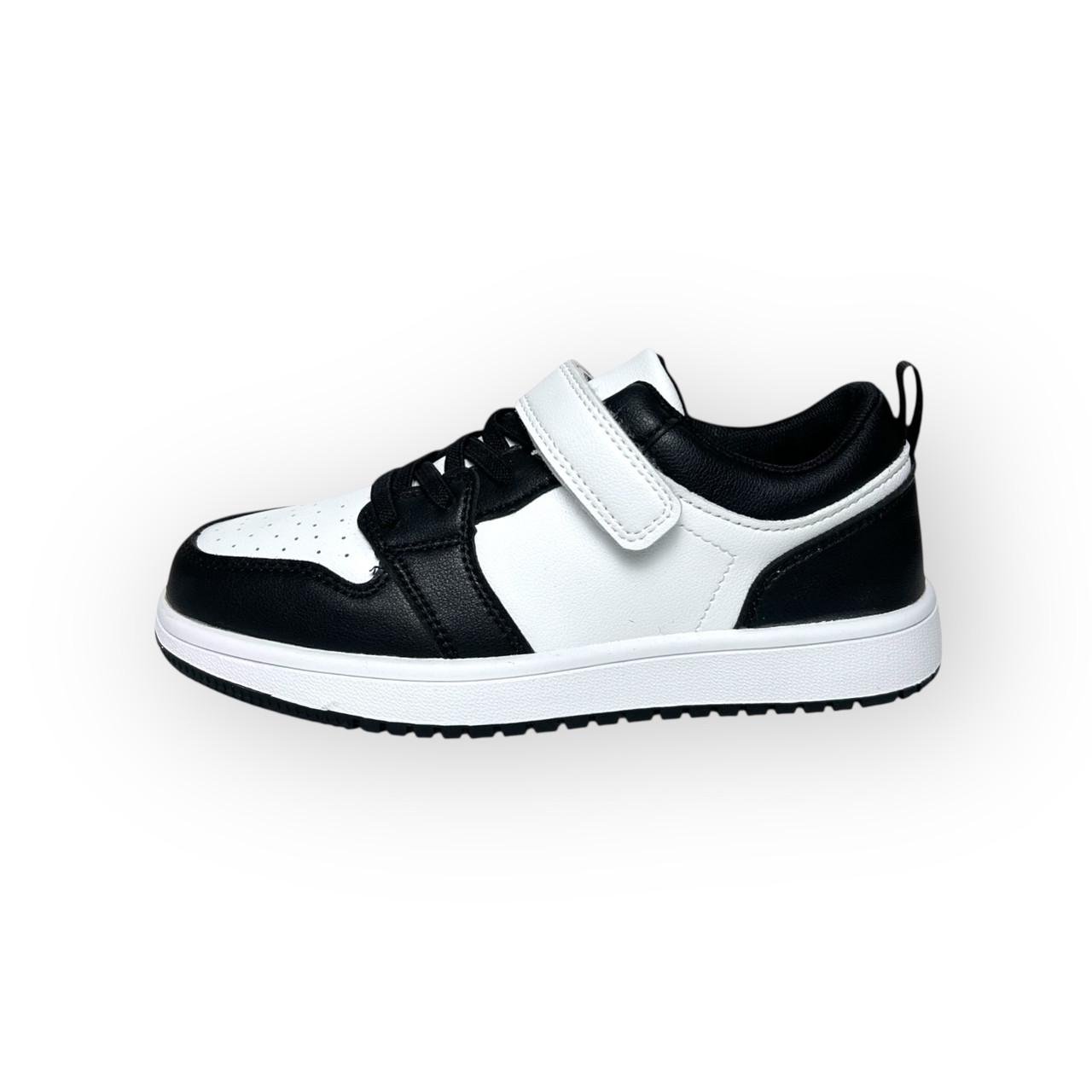 Кроссовки детские для мальчика Apawwa р. 35-22,3 см Бело-черный (31043225)