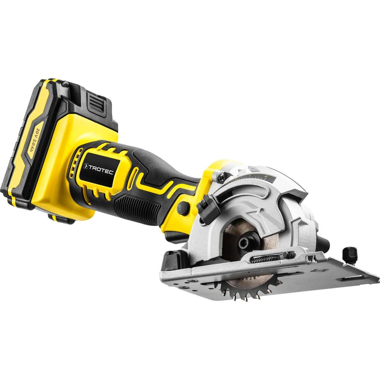 Пила циркулярная аккумуляторная мини Trotec PCSS 05-20V с кейсом (4430000105)