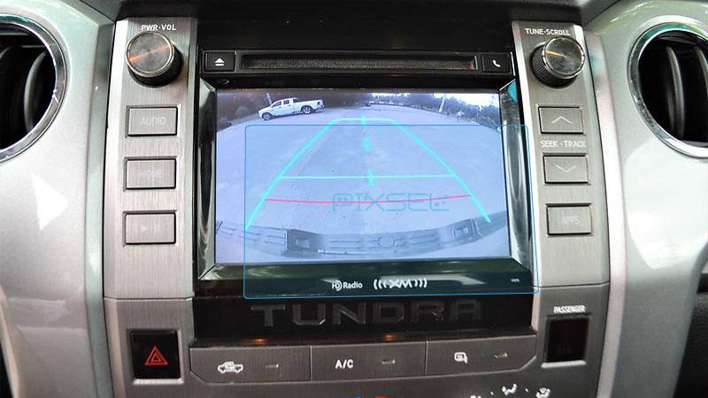 Стекло защитное Pixsel гибридный глянец на монитор Toyota TUNDRA 6,6“ 2013-2021