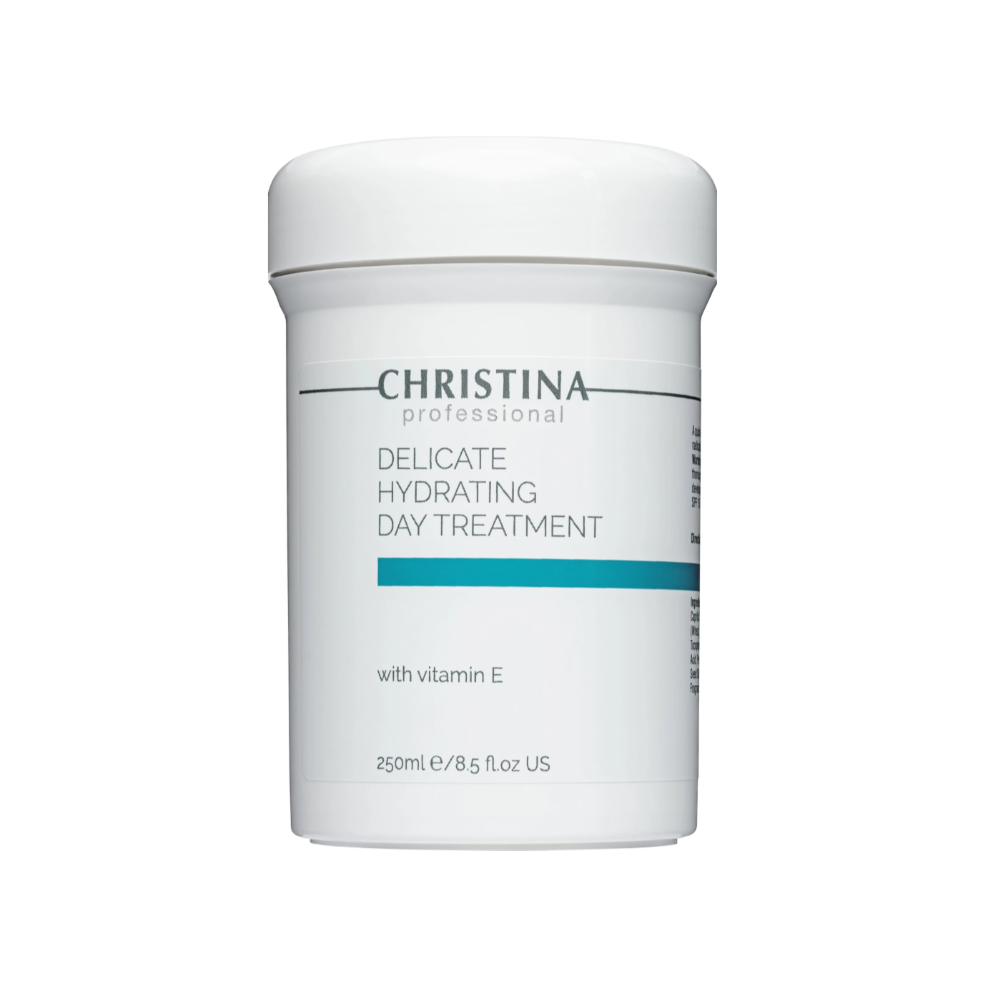 Крем делікатний зволожувальний денний з вітаміном Е CHRISTINA Delicate Hydrating Day Treatment 250 мл