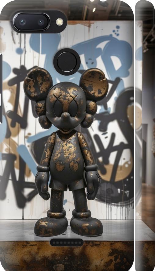 Чехол на Xiaomi Redmi 6 Bronze kaws v2 (6098m-1521-42517)