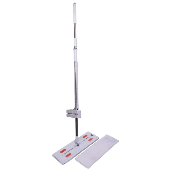 Швабра плоская для мытья полов с 2 насадками, 138 см (HP-35015-3)