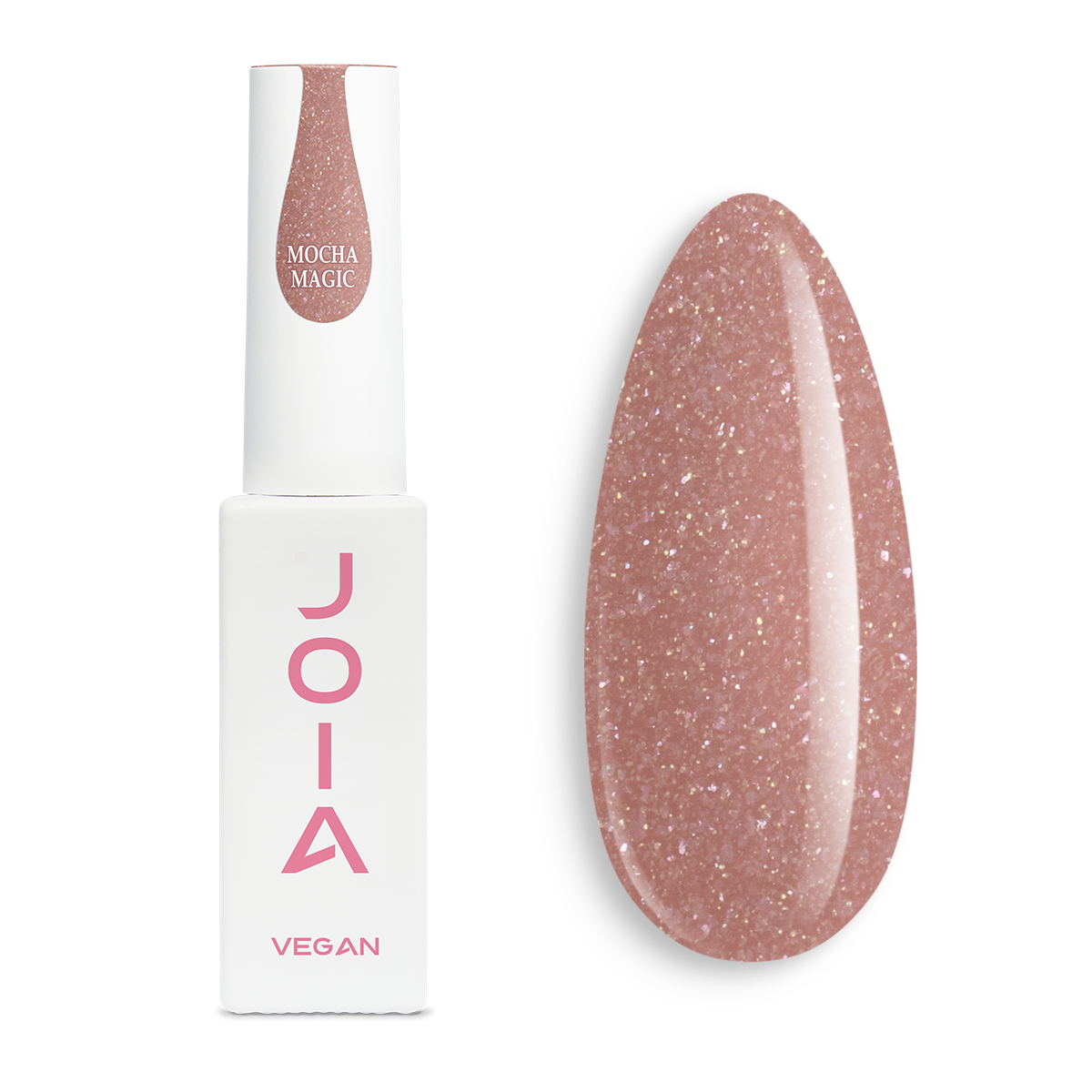 Гель-база JOIA Vegan PolyLiquid Gel Mocha Magic 8 Мл