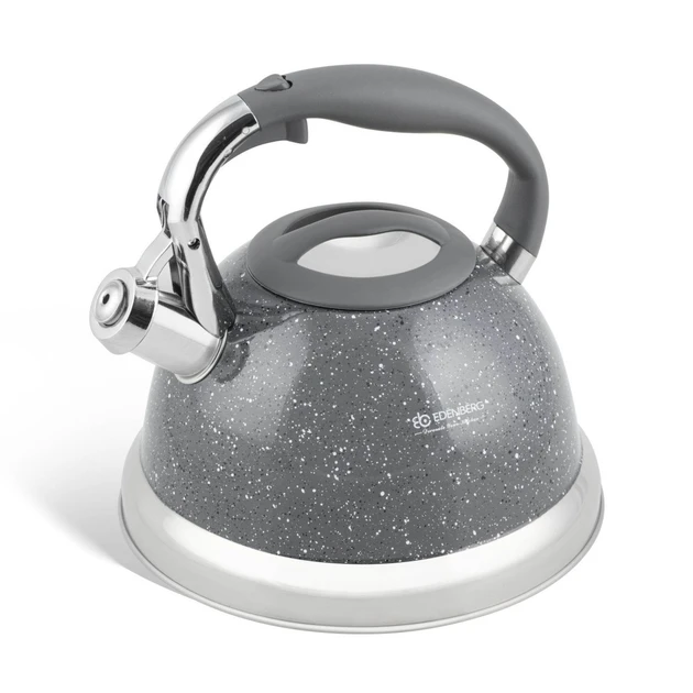 Чайник зі свистком гранітний з двошаровим дном з нержавіючої сталі 3,5 л (2549772483)