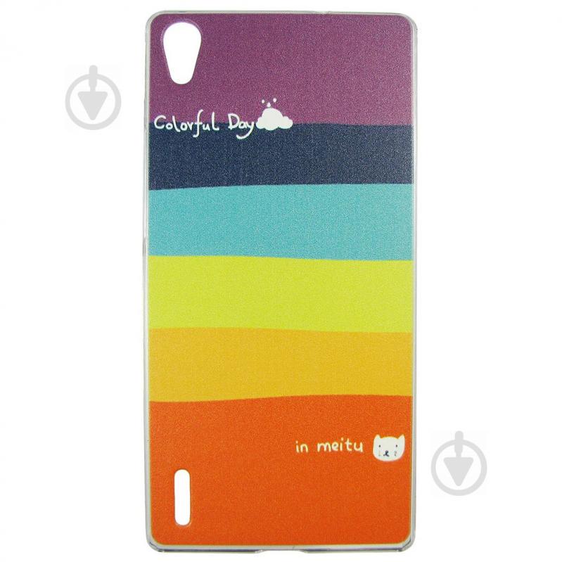 Чехол с рисунком Printed Plastic для Huawei Ascend P7 Радуга (hub_tmgj08721) Чехол с рисунком Printed Plastic для Huawei Ascend P7 Радуга (hub_tmgj08721)