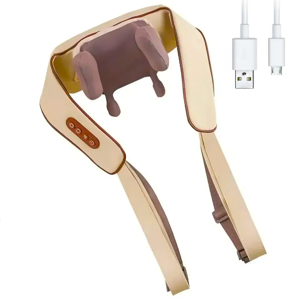 Массажер ударный MASSAGER USB XL-653 для шеи и спины 3 режима (30633841)
