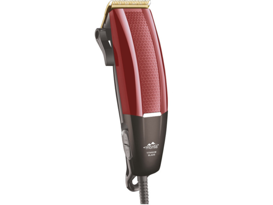 Машинка для стрижки Monte 5058-MT- R 4 насадки 15 Вт Красный (2786180998) Машинка для стрижки Monte 5058-MT- R 4 насадки 15 Вт Красный (2786180998)