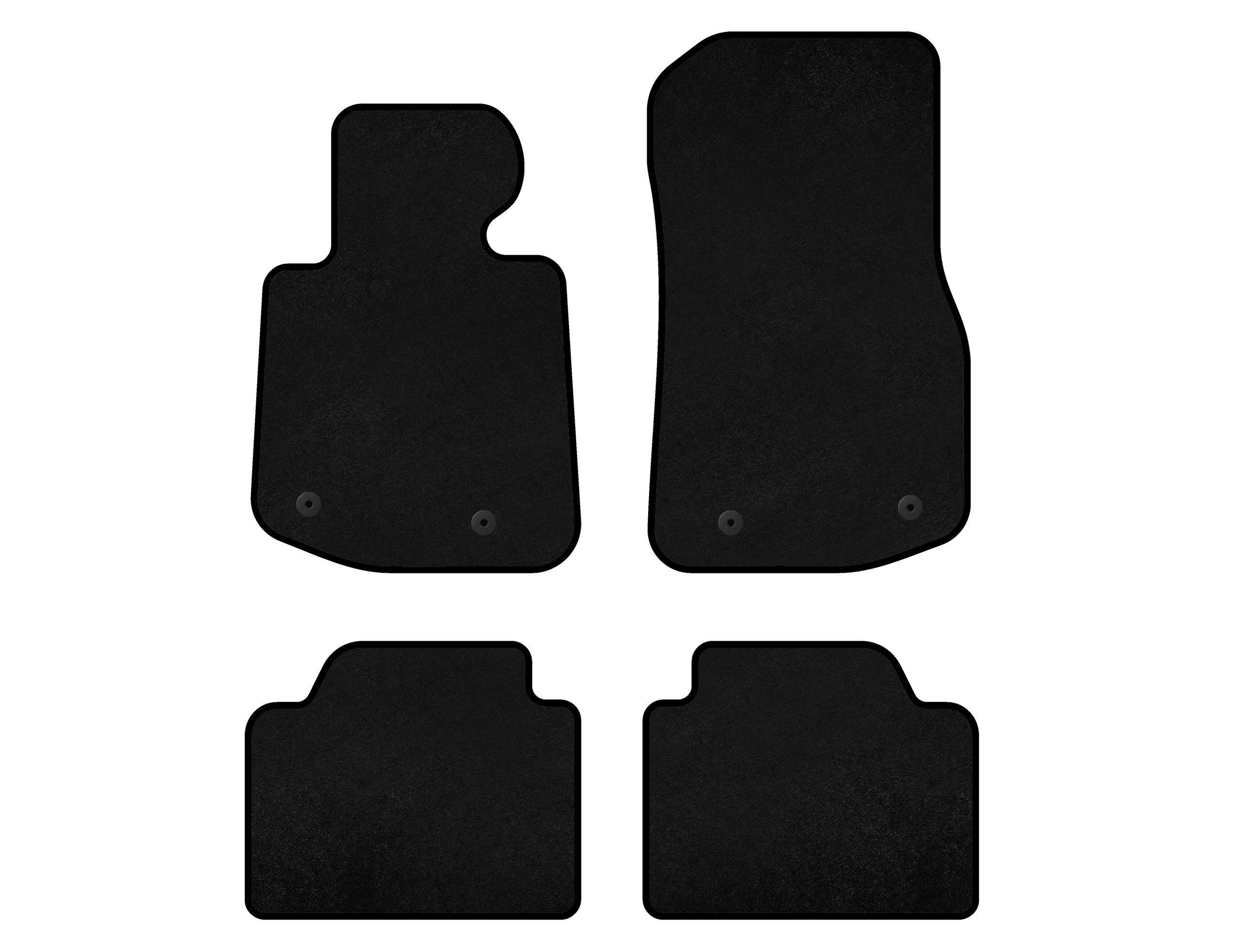 Коврики текстильные Digital Designs Classic для BMW 4 серия F-32 2012-2020 гг. ткань Черный (135739)