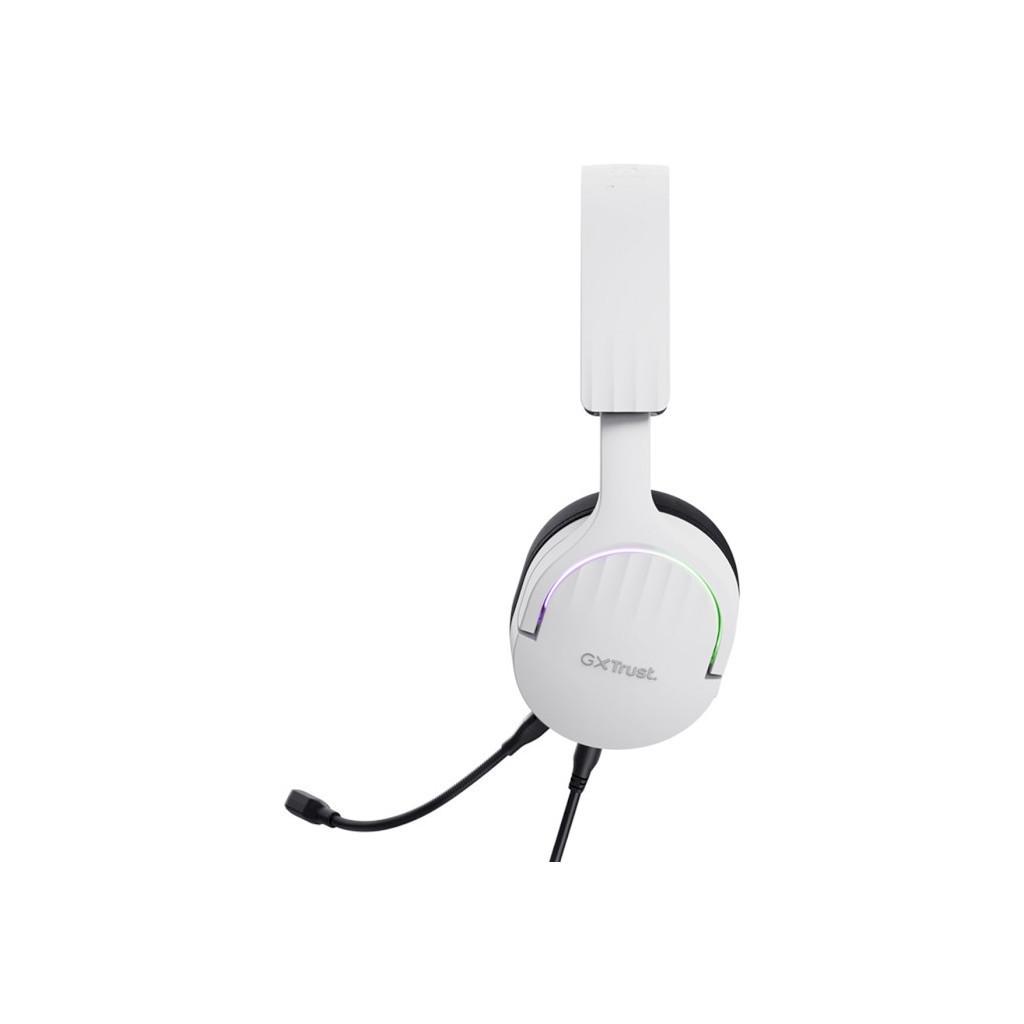 Навушники Trust GXT 490 Fayzo 7.1 USB-A White (25302) - фото 4