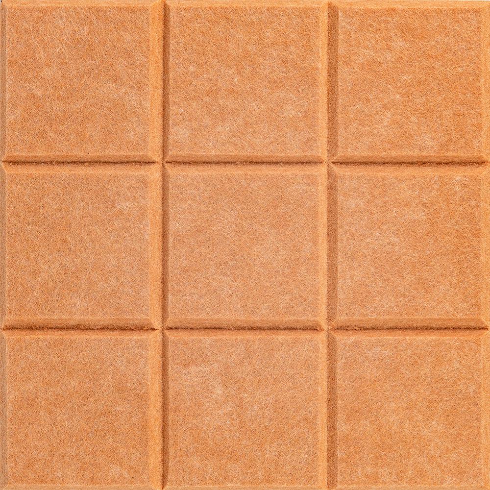 Панель звукоізоляційна Sticker Wall 30х30х0,9 см Мандарин (SW-00002702)