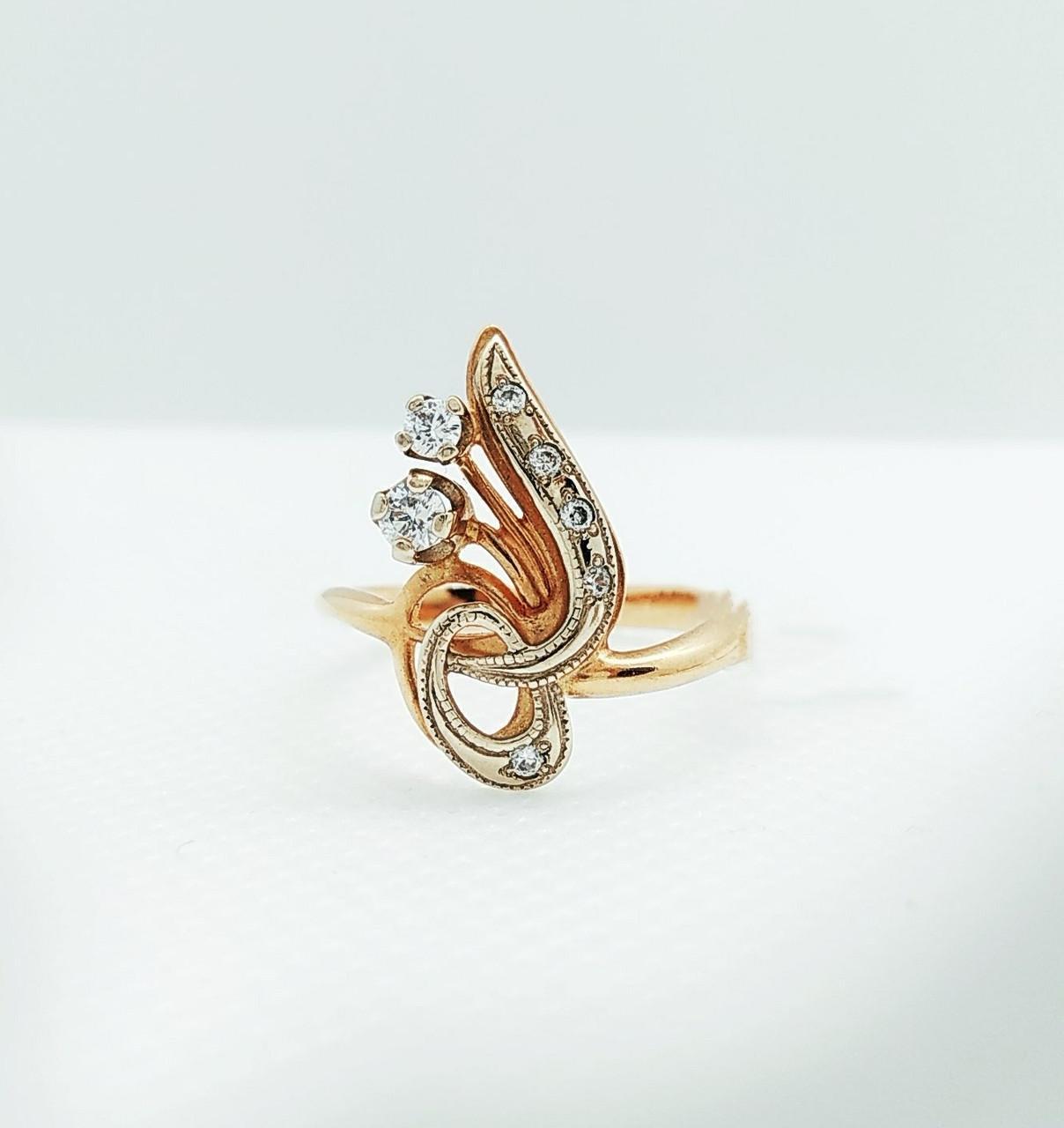 Кольцо золото 585° 3,93 г р. 19,5 (512118)