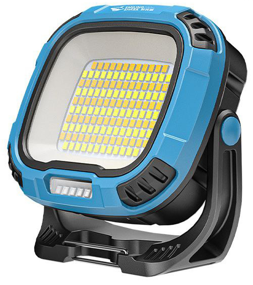 Фонарь-прожектор светодиодный аккумуляторный водонепроницаемый ударопрочный 4400 mAh