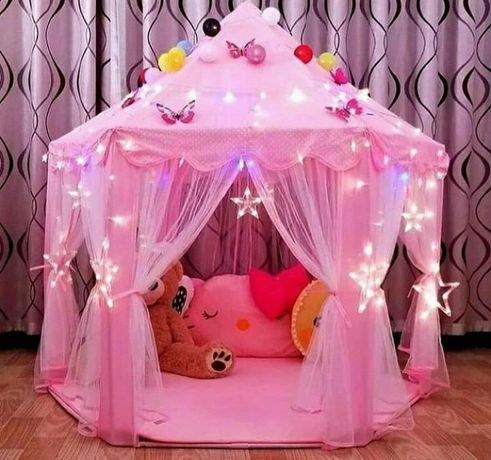 Палатка детская Kruzzel Розовый (6104) - фото 11 Палатка детская Kruzzel Розовый (6104) - фото 11