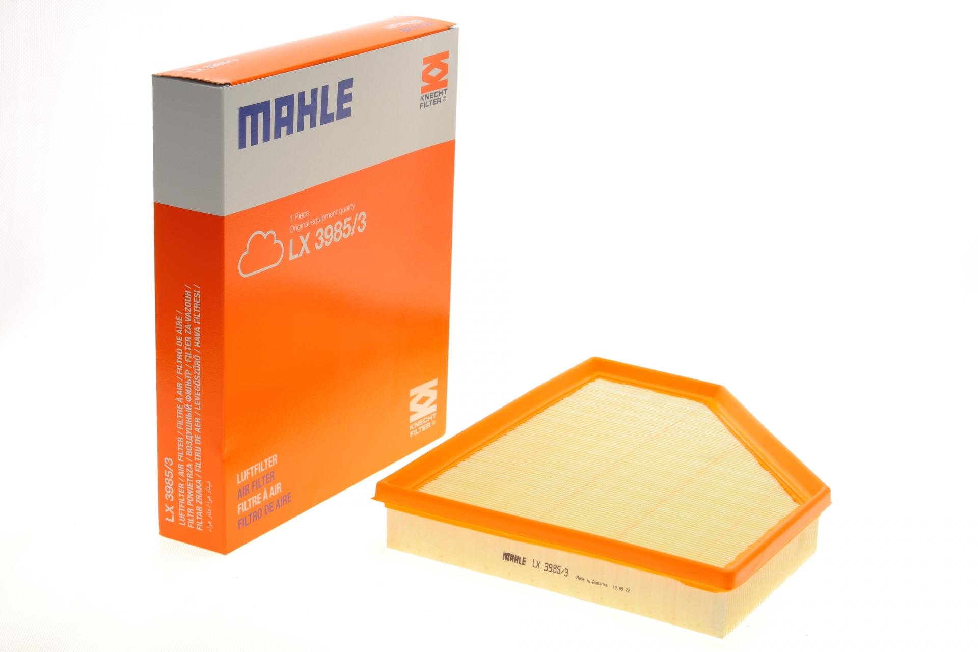 Фильтр воздушный KNECHT для BMW 3 G20 1,6/2,0 18- B46/B48 (LX 3985/3)