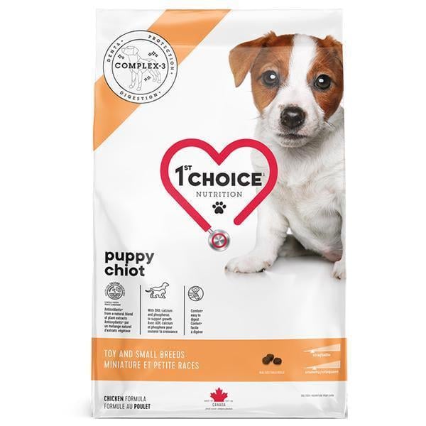 Корм сухий для цуценят 1st Choice Puppy Toy and Small Premium міні порід Курка 5 кг (ФЧСЩММК5)