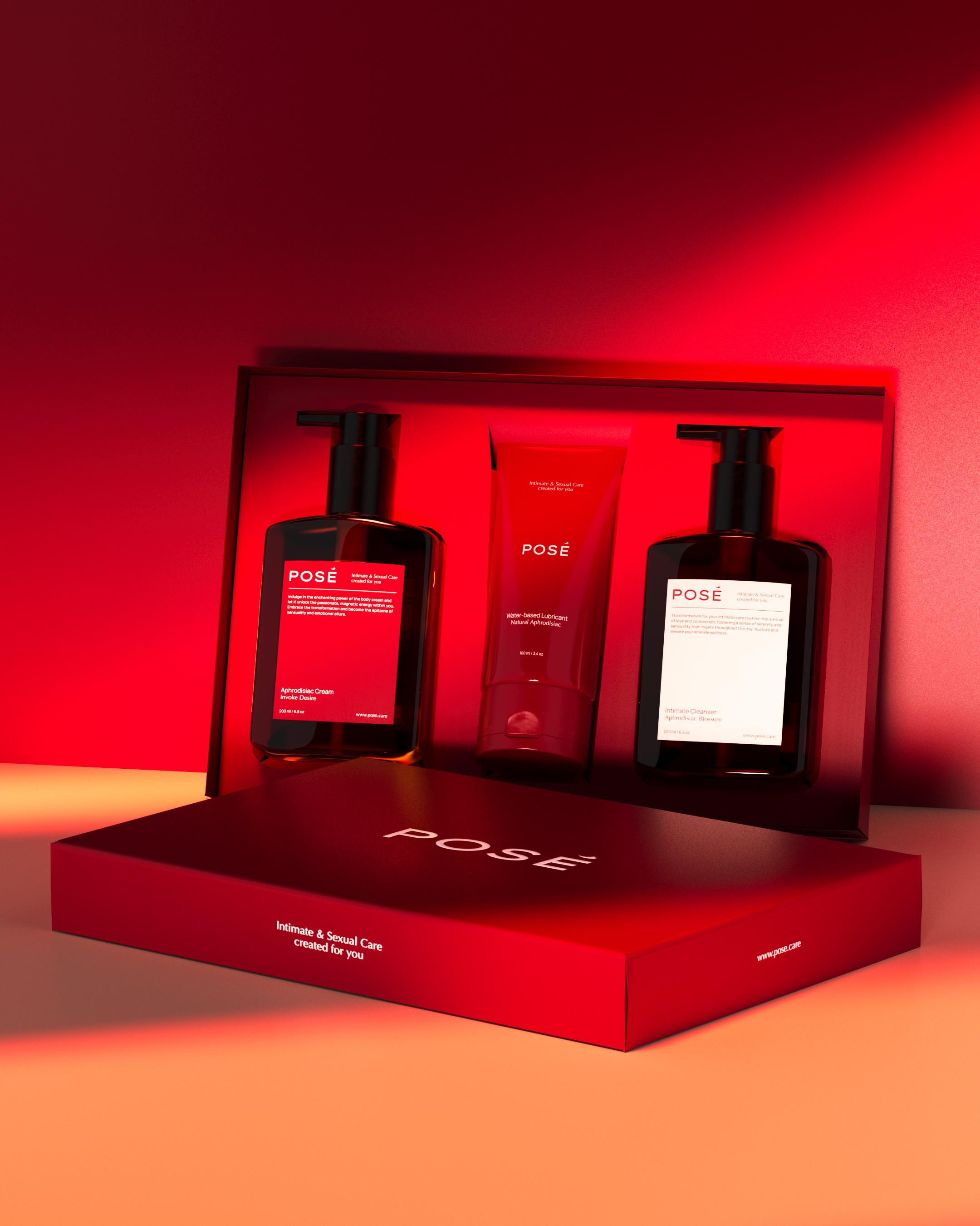 Подарочный набор интимной косметики с афродизиаком POSÉ PS1225 - фото 3