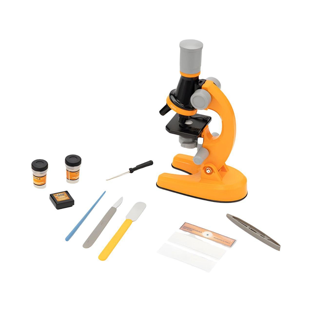 Мікроскоп SK 0026 A 21 см Помаранчевий (27693601) Мікроскоп SK 0026 A 21 см Помаранчевий (27693601)
