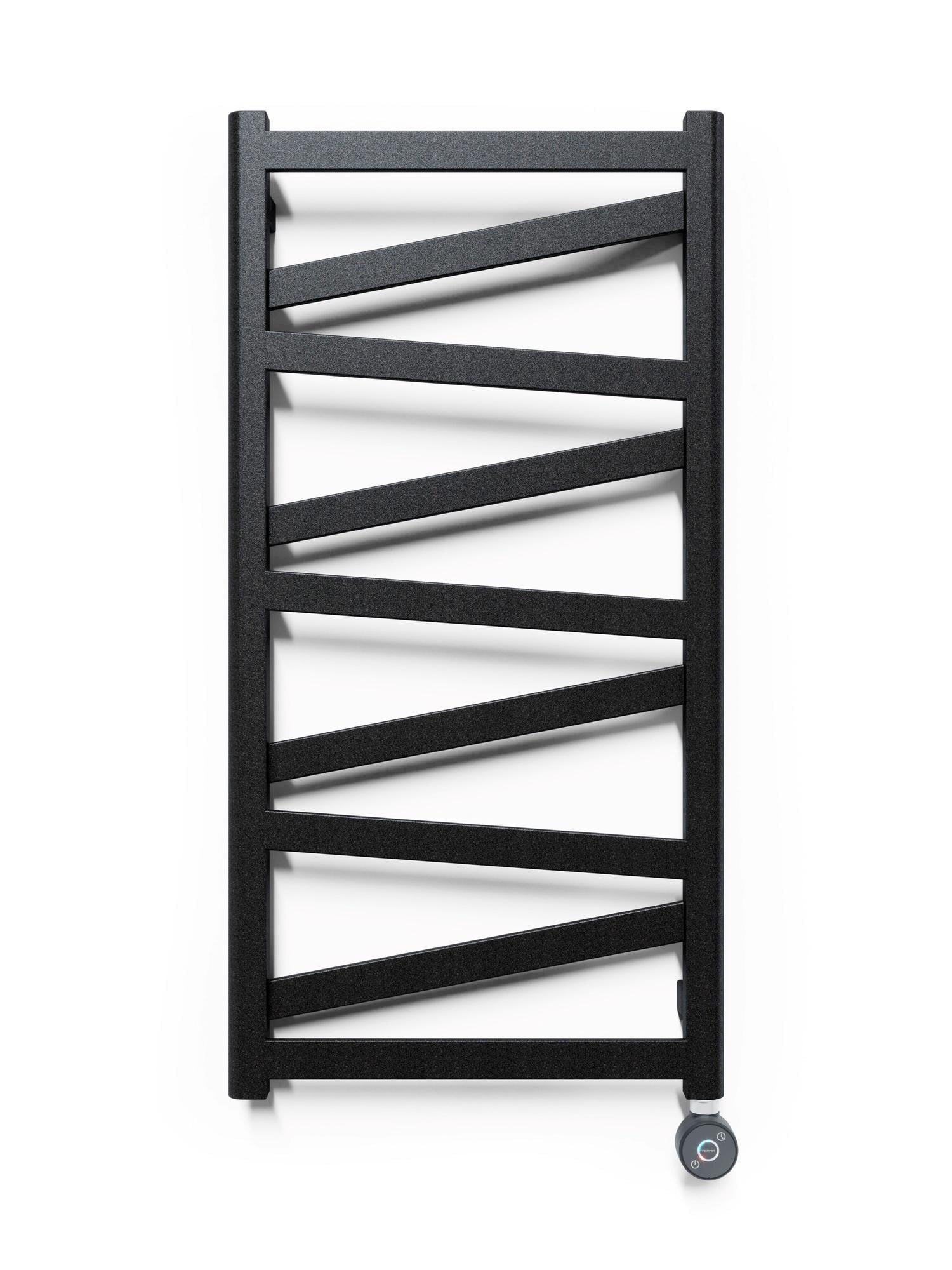 Полотенцесушитель электрический Terma Vipera тен MOA 990x500 мм Black mat (696)