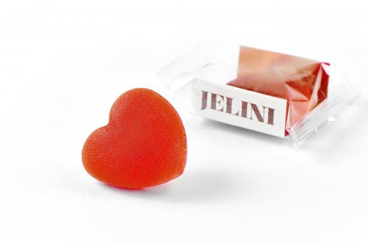 Мармелад желейный JELINI со вкусом клубники