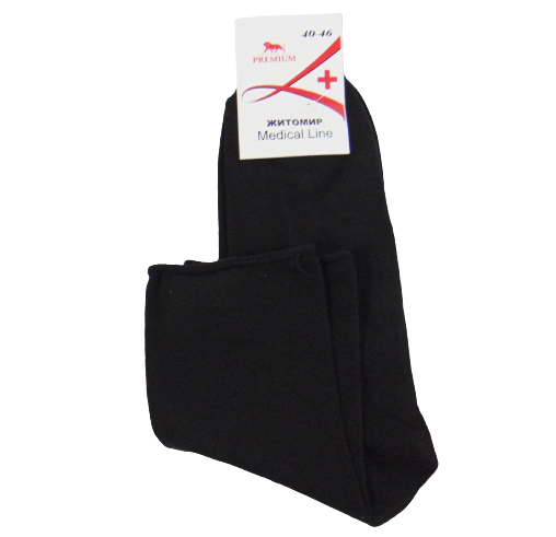 Носки без резинки Medical Line Premium р. 40-46 Черный (1877132168) Носки без резинки Medical Line Premium р. 40-46 Черный (1877132168)