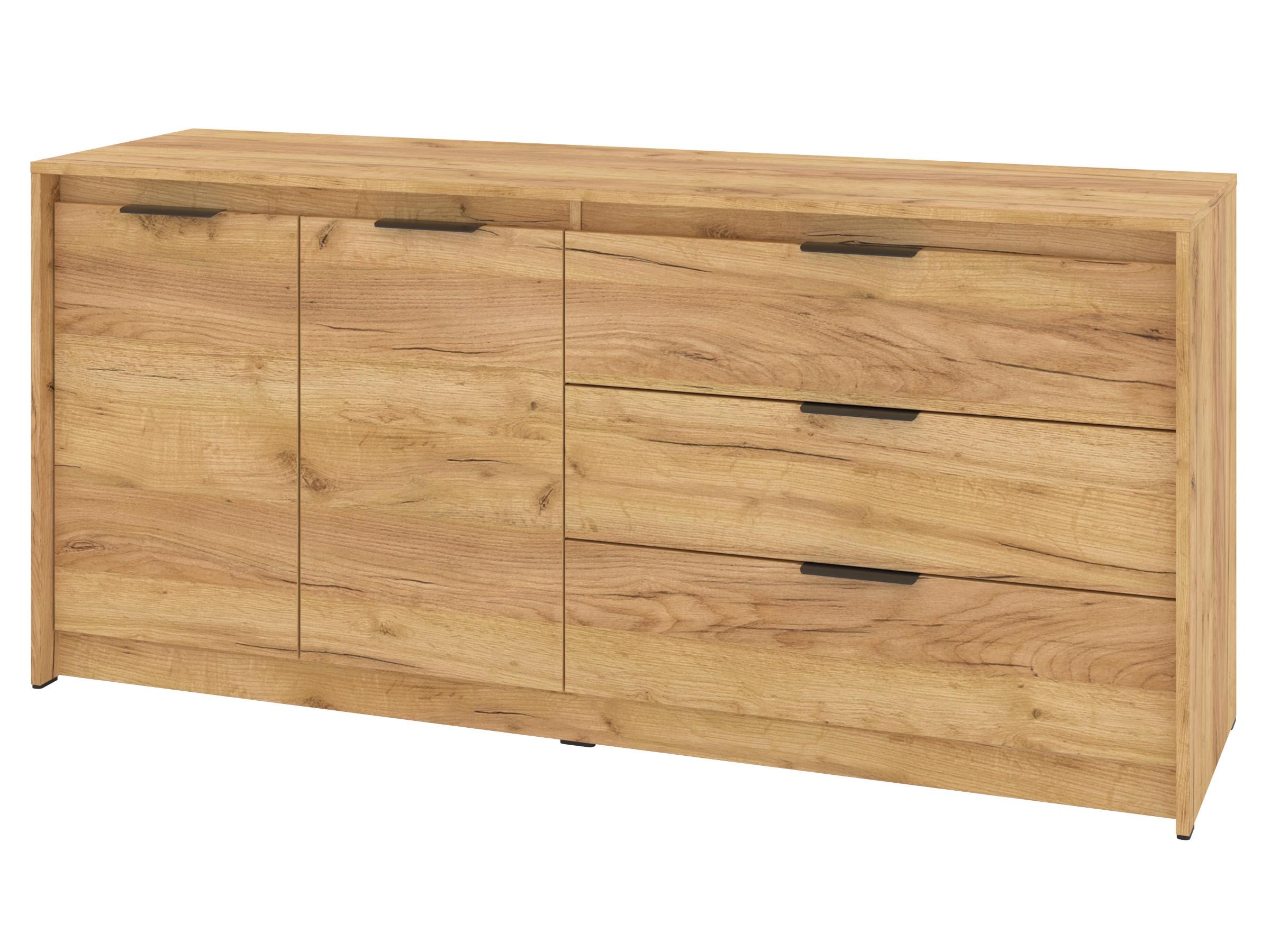Комод з шухлядами PEHOTIN К-2+3 ДСП 160х45,3х73,7 см Дуб тахо (PN-100416)