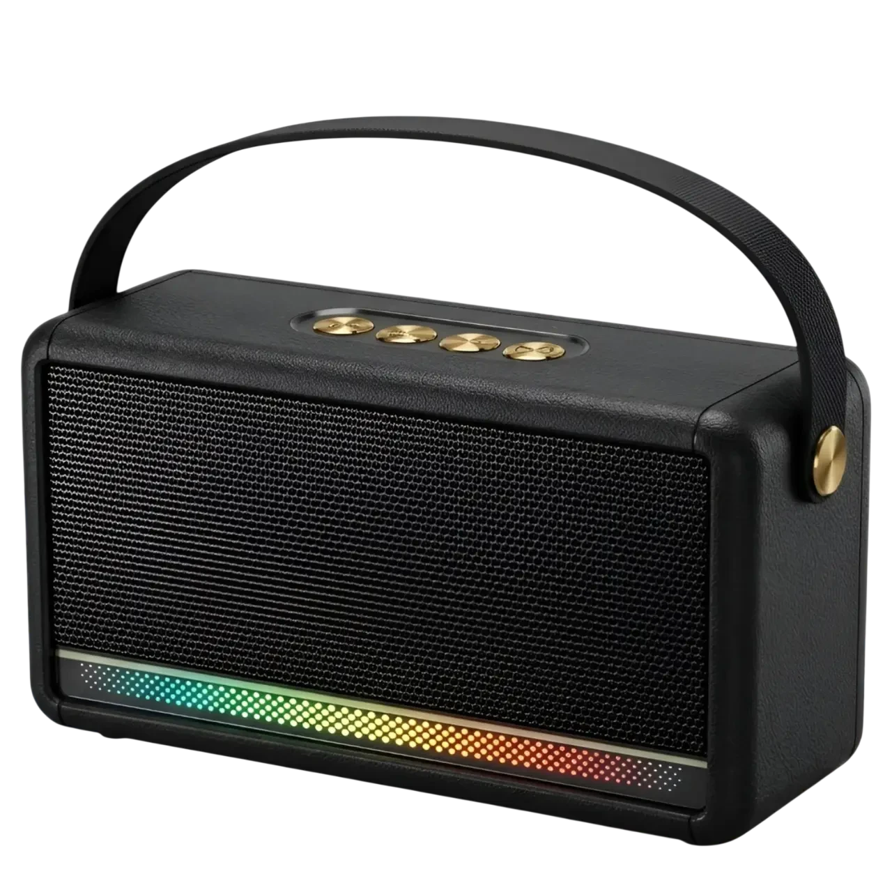 Колонка Bluetooth M640 15 W с RGB-подсветкой и USB с басом (10462)