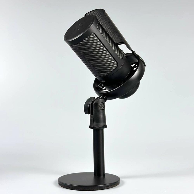 Микрофон-USB игровой ME6S RGB со стойкой Plug & Play для ПК живая запись/шумоподавление/конденсаторная Black - фото 4