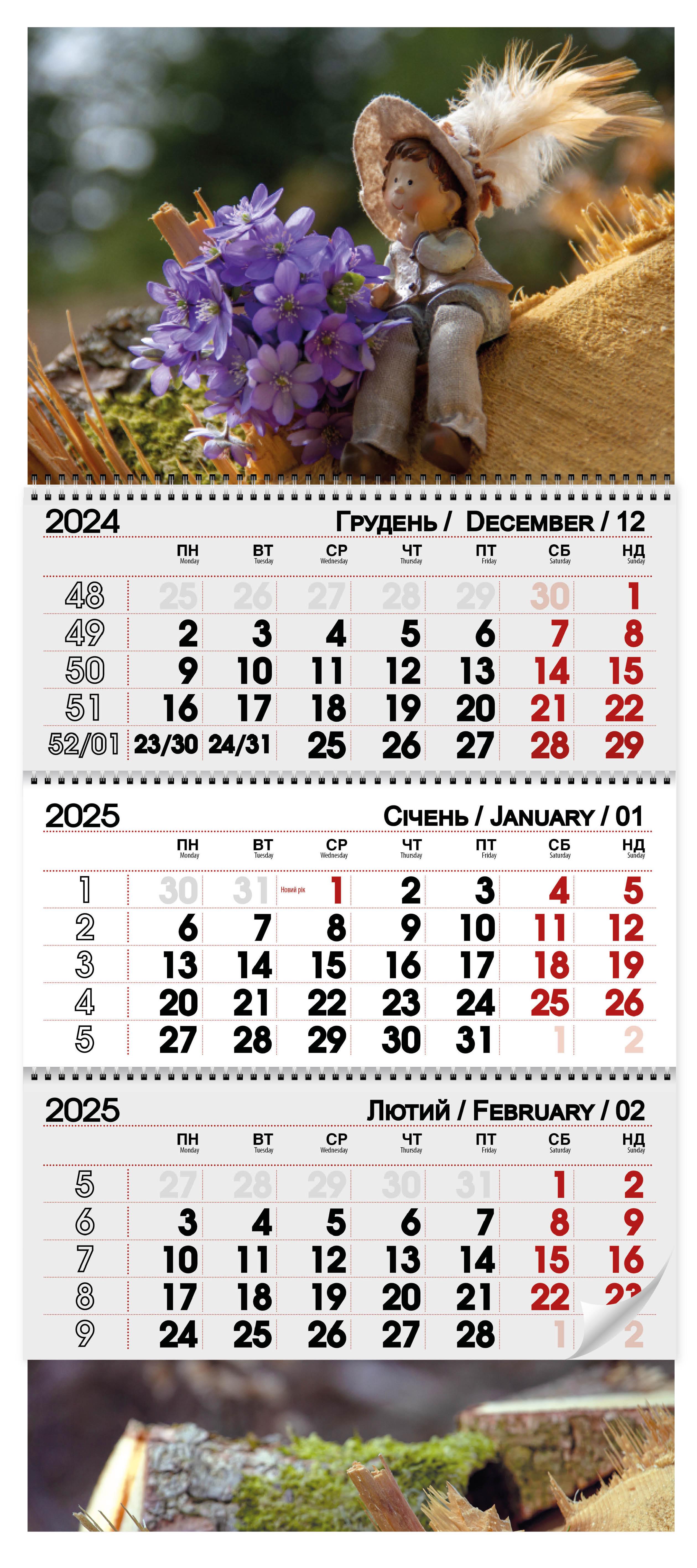 Календар 2025 Мрійник (20127019)