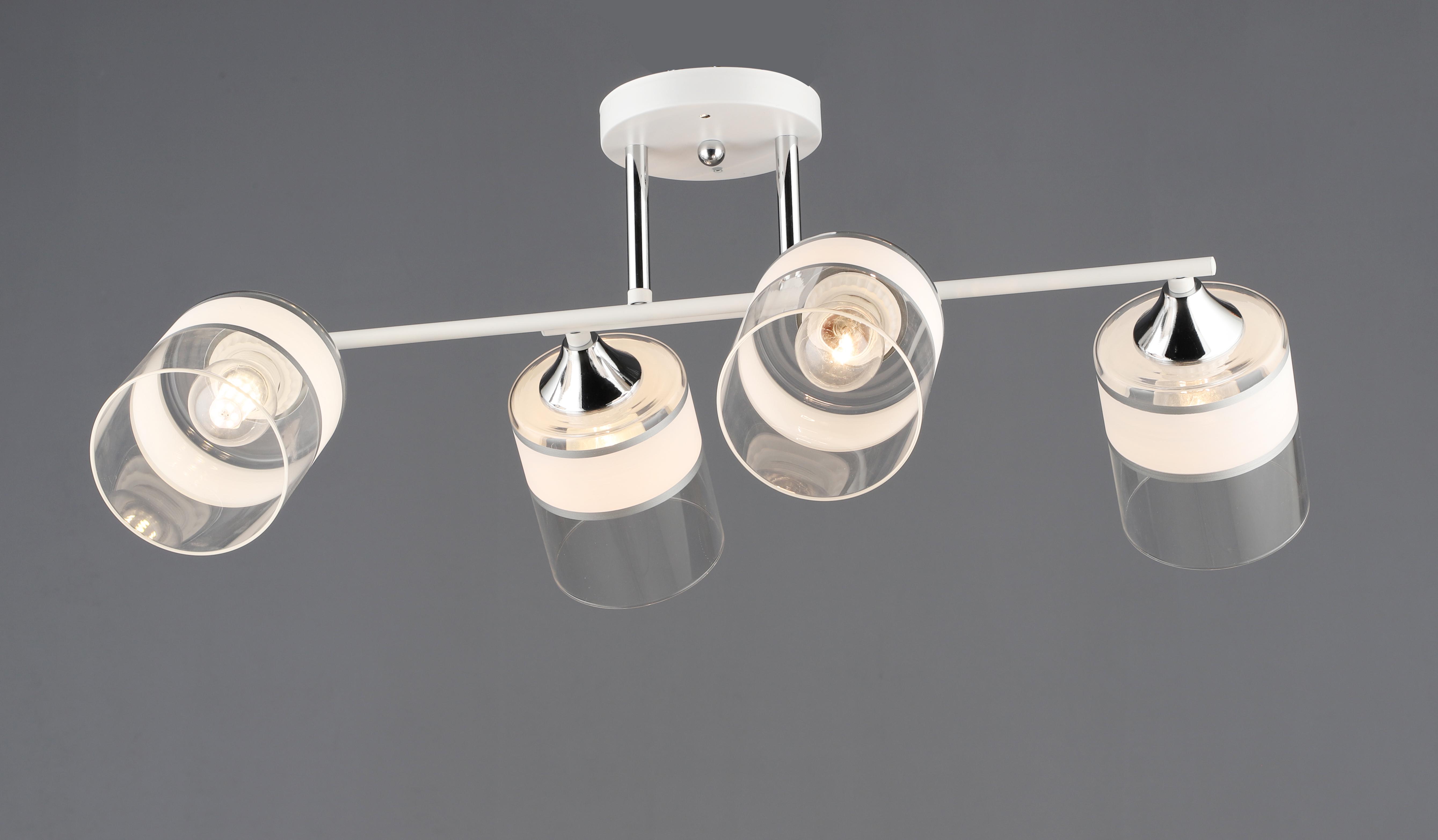 Люстра Valeso B A4435/4 Білий/Хром