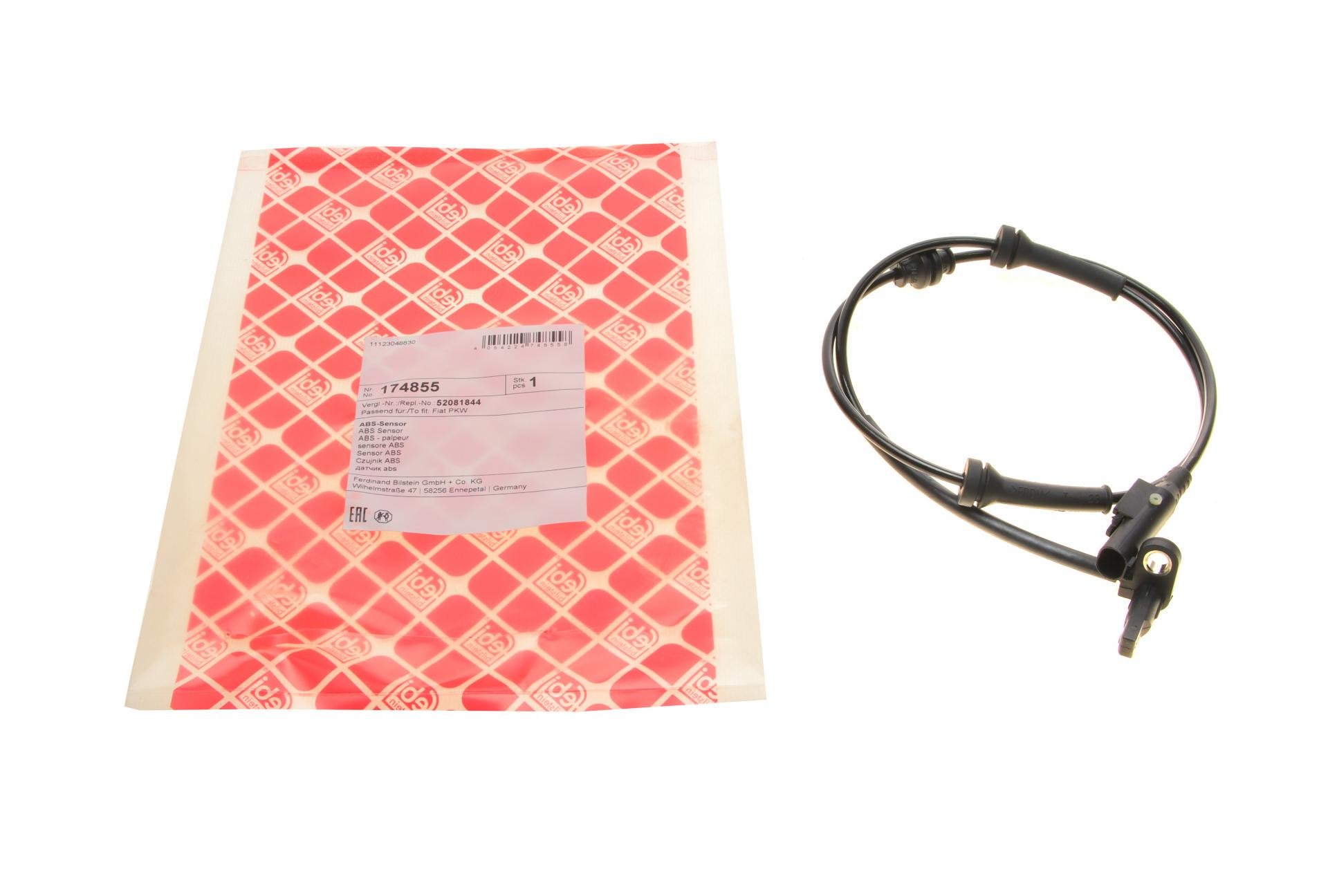 Датчик ABS передний Fiat Doblo 10-- (174855)