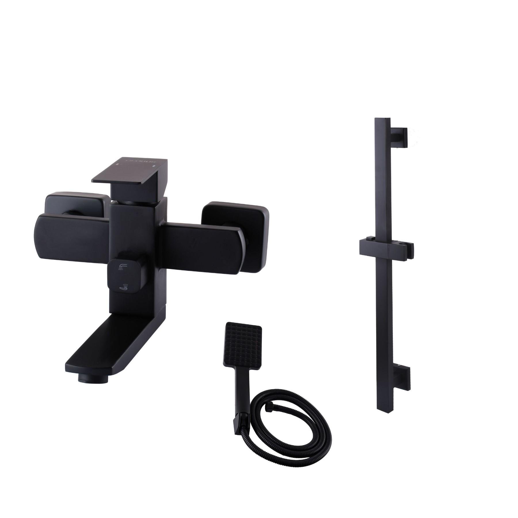 Смеситель для ванны Globus Lux Sicilia SBQ-102N1108-BB нержавеющая сталь (2117621172)