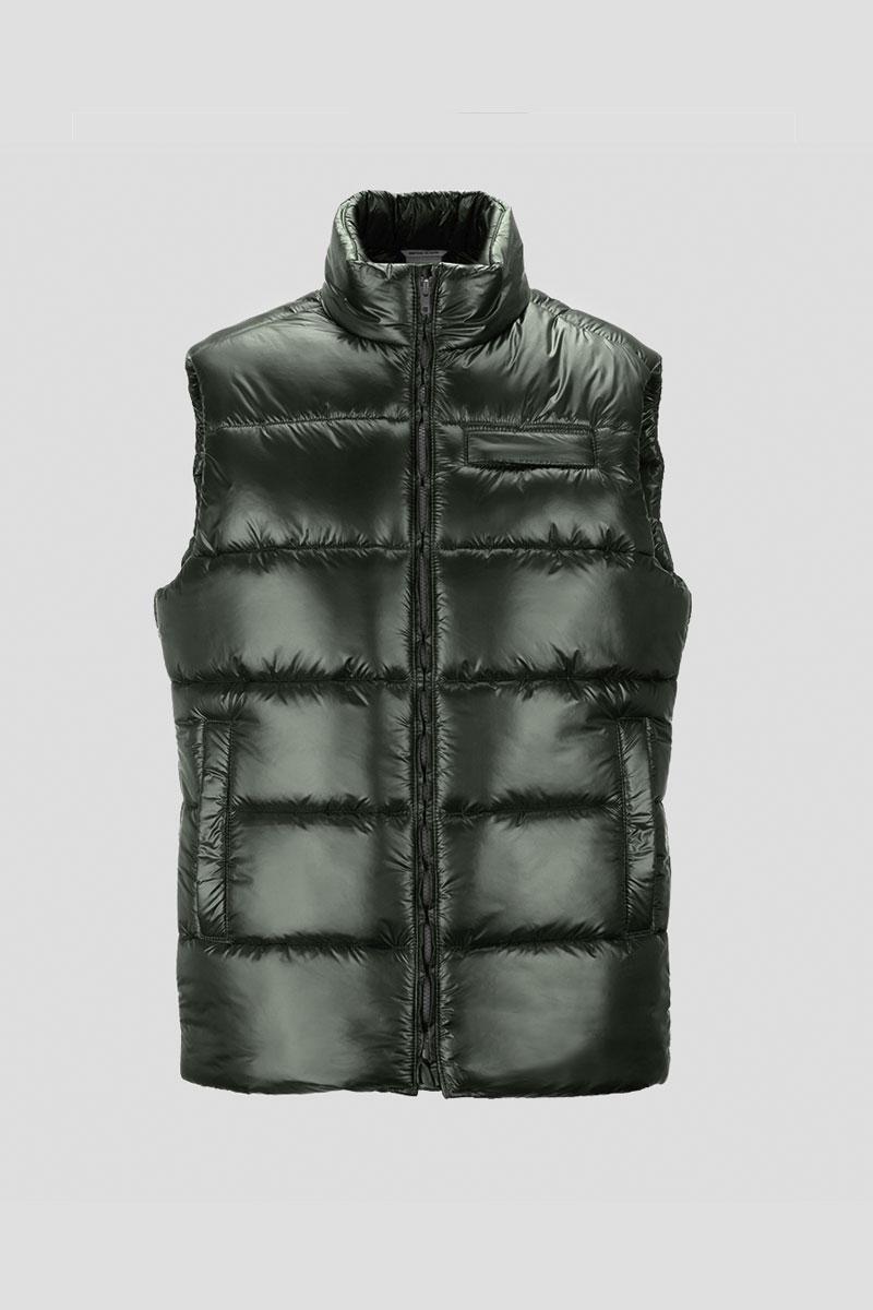 Жилет чоловічий зимовий Gilet XXL Зелений (X-046) - фото 2