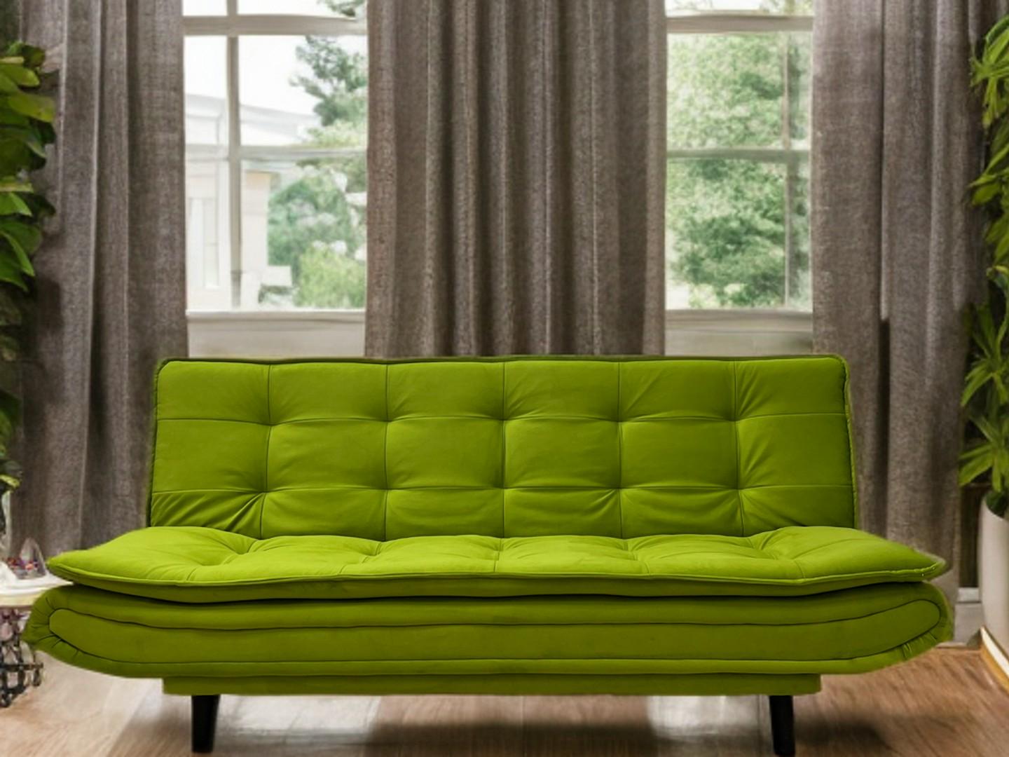 Диван Virkoni Барселона клік-кляк Багіра 193x98x89 см 25 Світло-зелений (44706-010010525) - фото 2 Диван Virkoni Барселона клік-кляк Багіра 193x98x89 см 25 Світло-зелений (44706-010010525) - фото 2