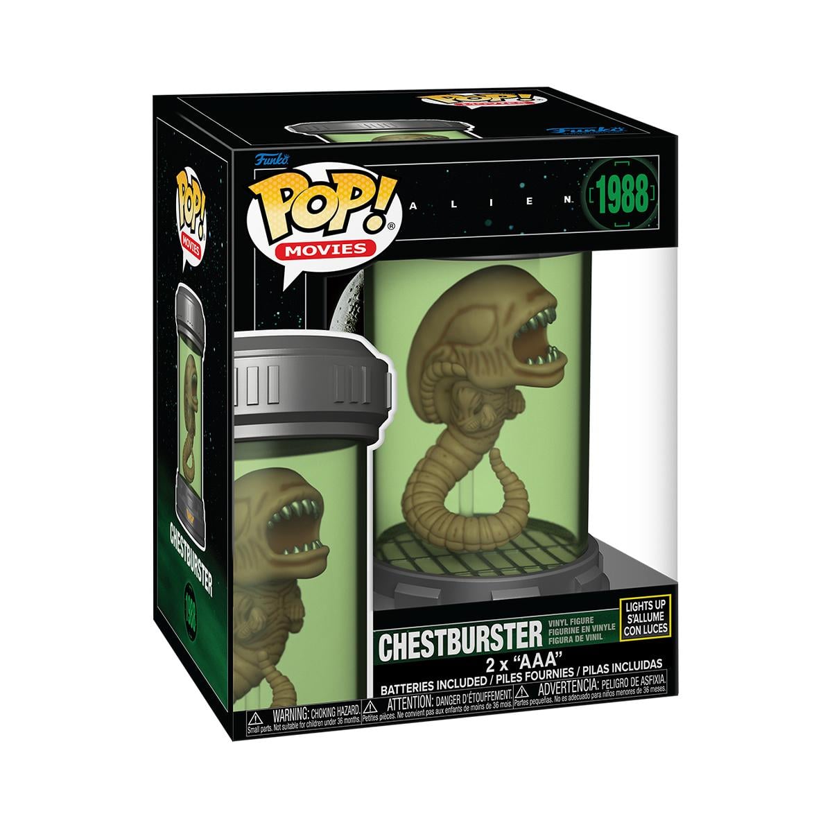 Детская игровая фигурка Funko POP Xenomorph Чужой серия S2 с подсветкой (90318F)