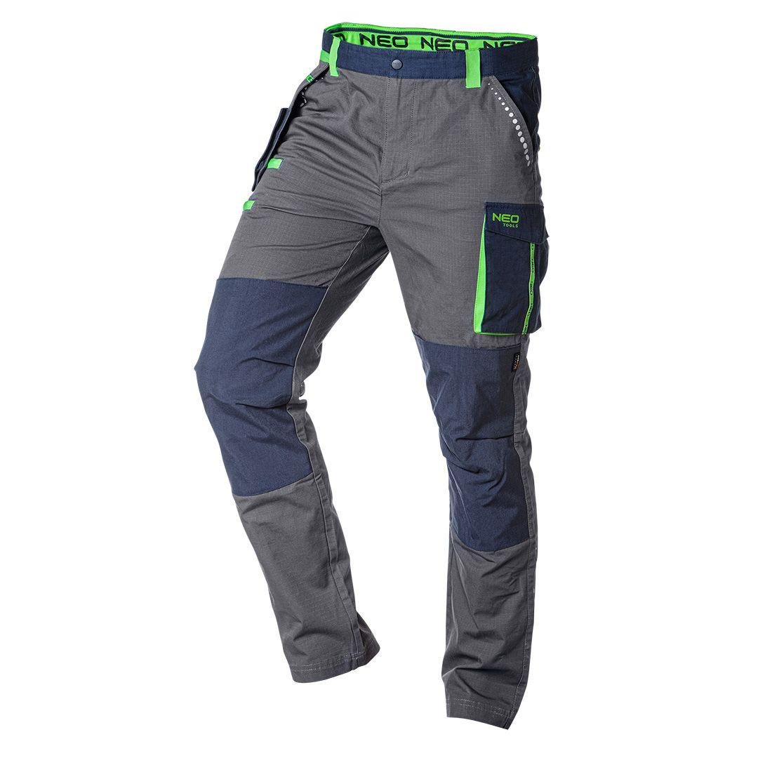 Штани робочі Neo Tools Premium Cordura 81-227 XXL Сіро-синій (81-227-XXL)