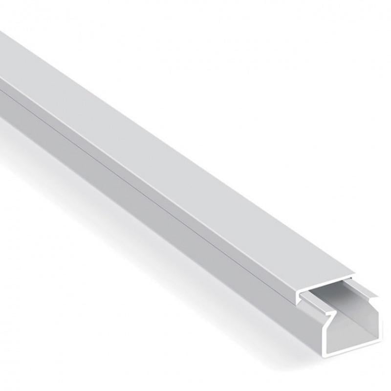 Кабель-канал Neomax 15x10 мм 2 пог.м ПВХ магистралтный белый (NX3001) - фото 1