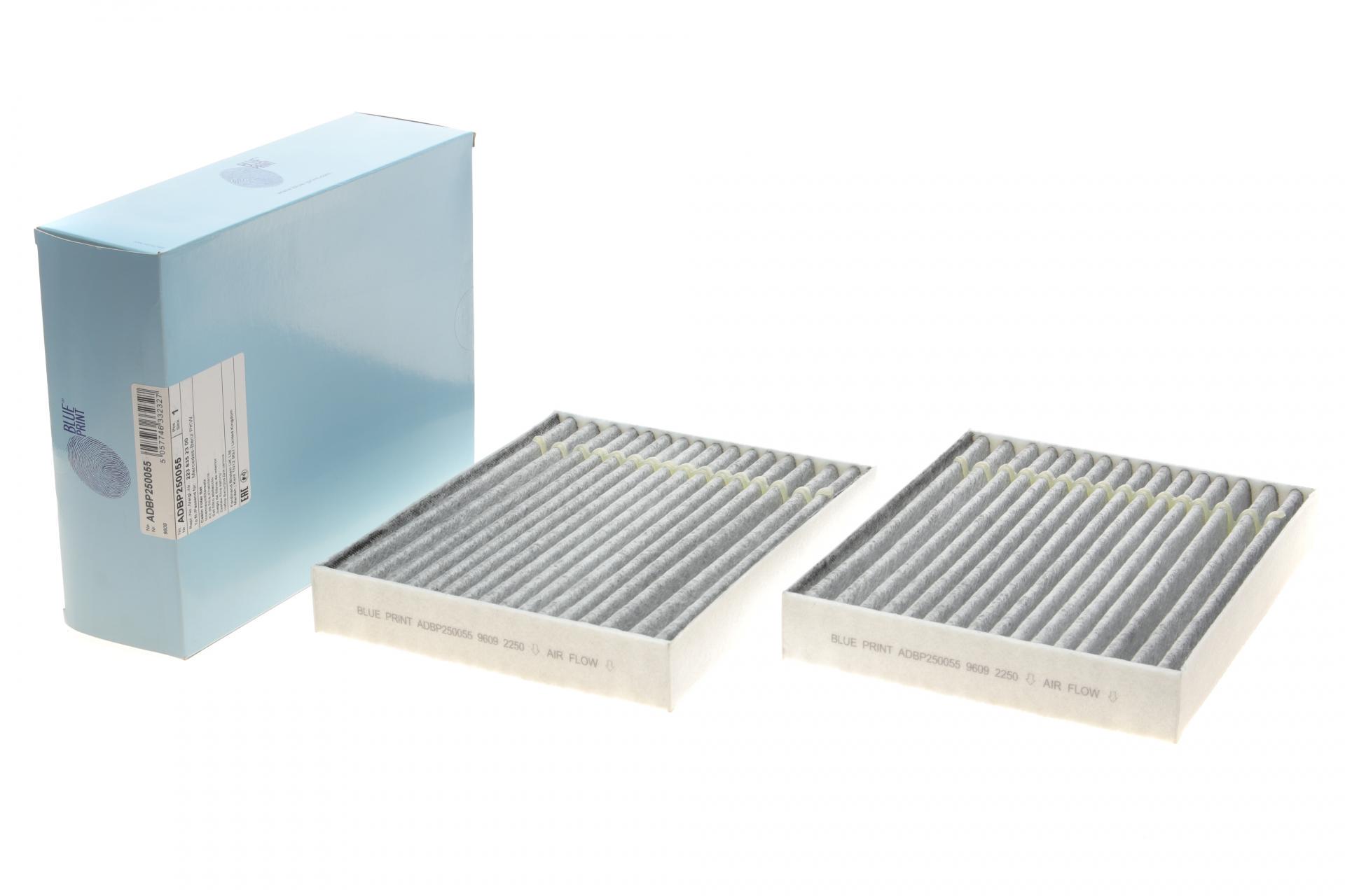 Фільтр салону BLUE PRINT для MB S-class W223 23- вугільний 2 шт. (ADBP250055)