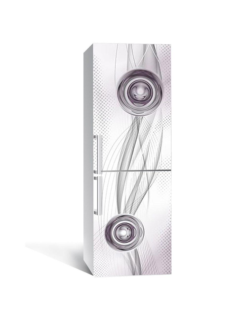 Наклейка 3D на холодильник Zatarga "Эффект воронки" виниловая 650х2000 мм